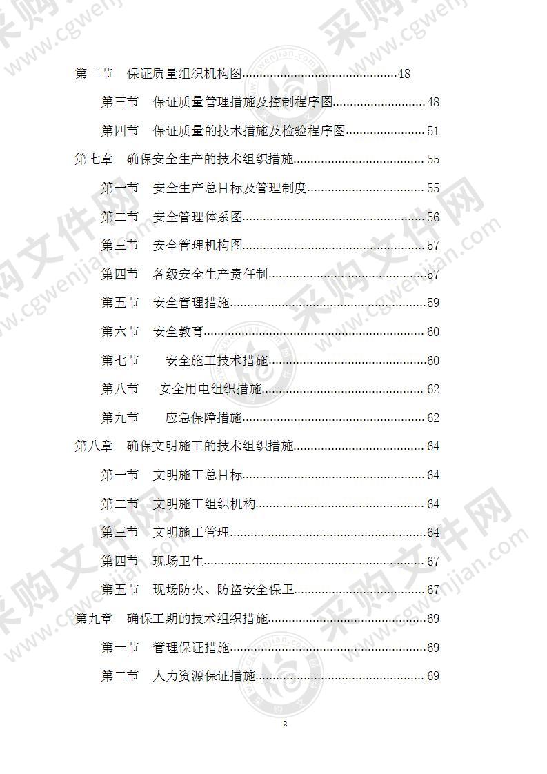 消防工程施工组织设计方案89页