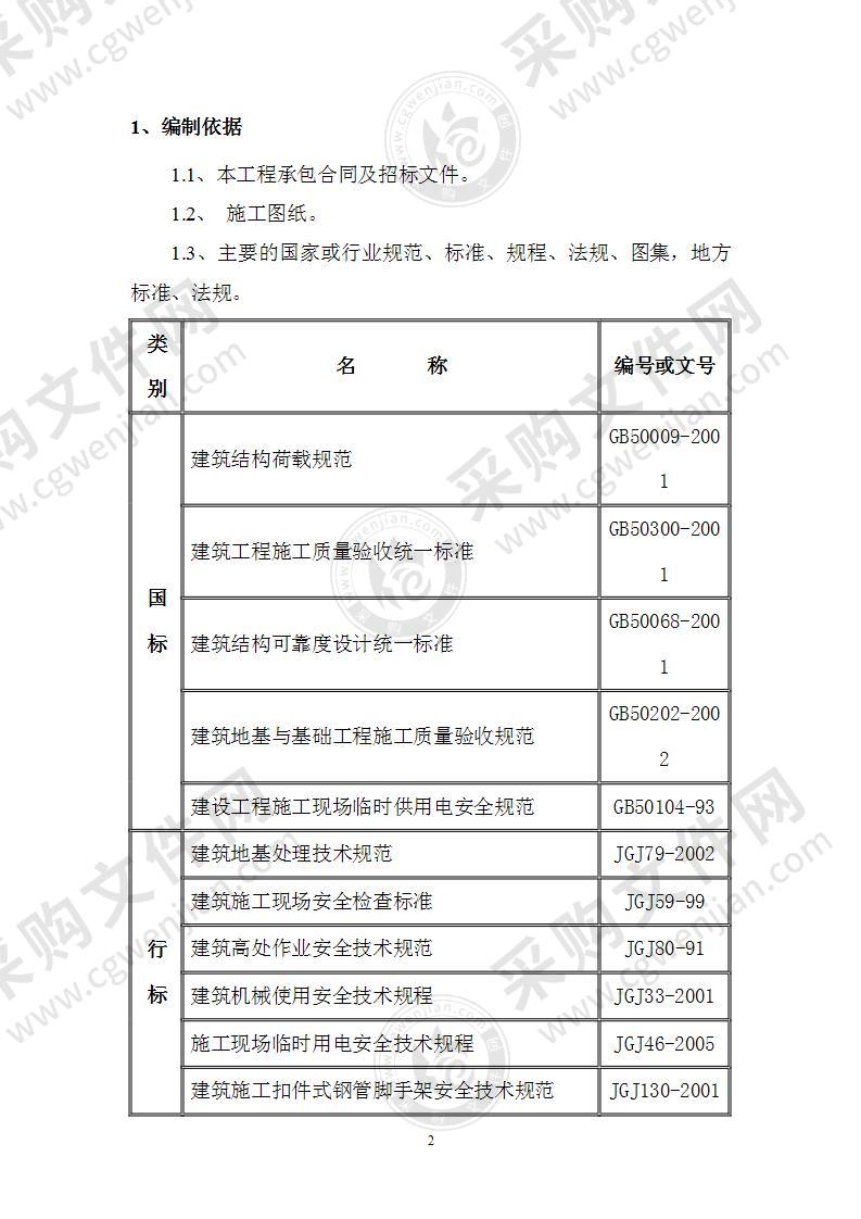 建筑工程现场施工脚手架施工方案54页