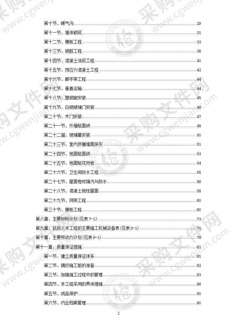 某中学综合教学楼工程171页