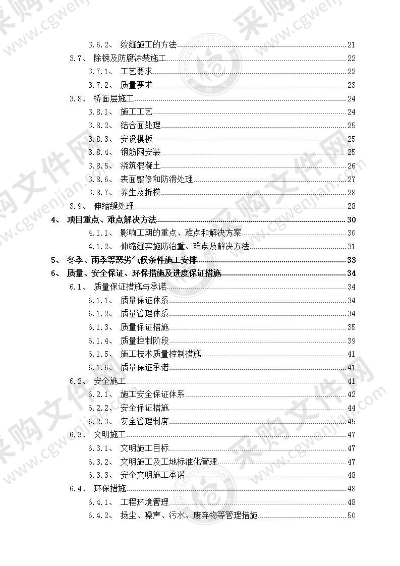 【优质】桥梁维修加固方案，60页