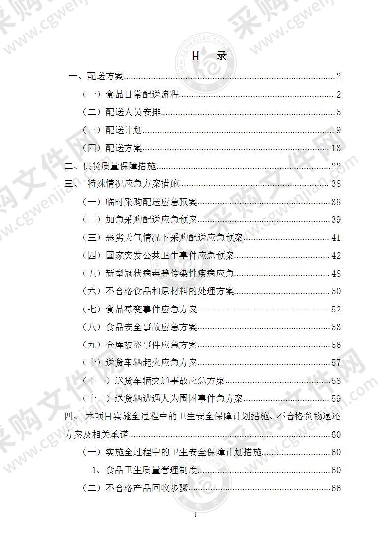 食品配送方案（共69页）