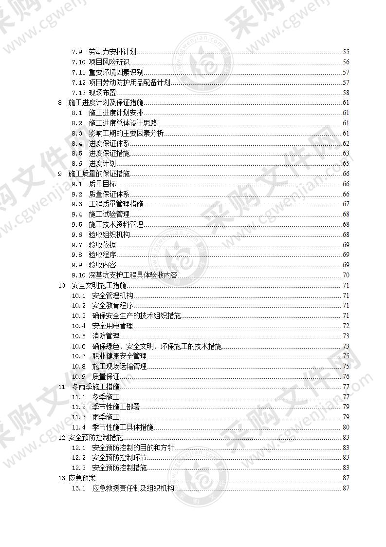 XX110千伏输变电工程（电缆沟道）129页