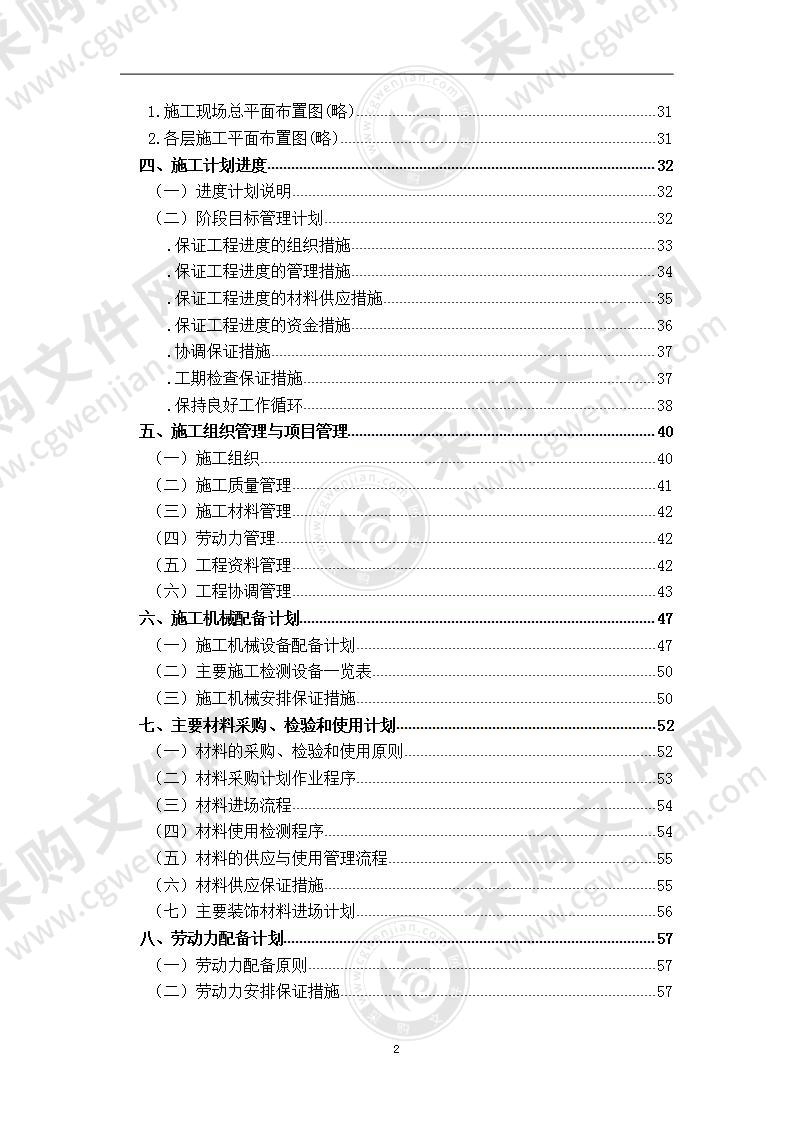 C-2地块综合楼装修工程施工方案 160页