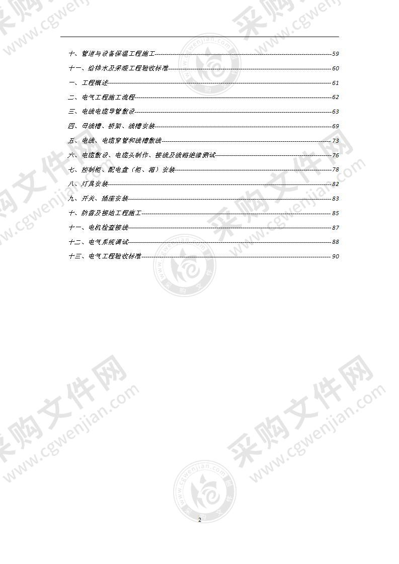 安装工程专项施工方案 