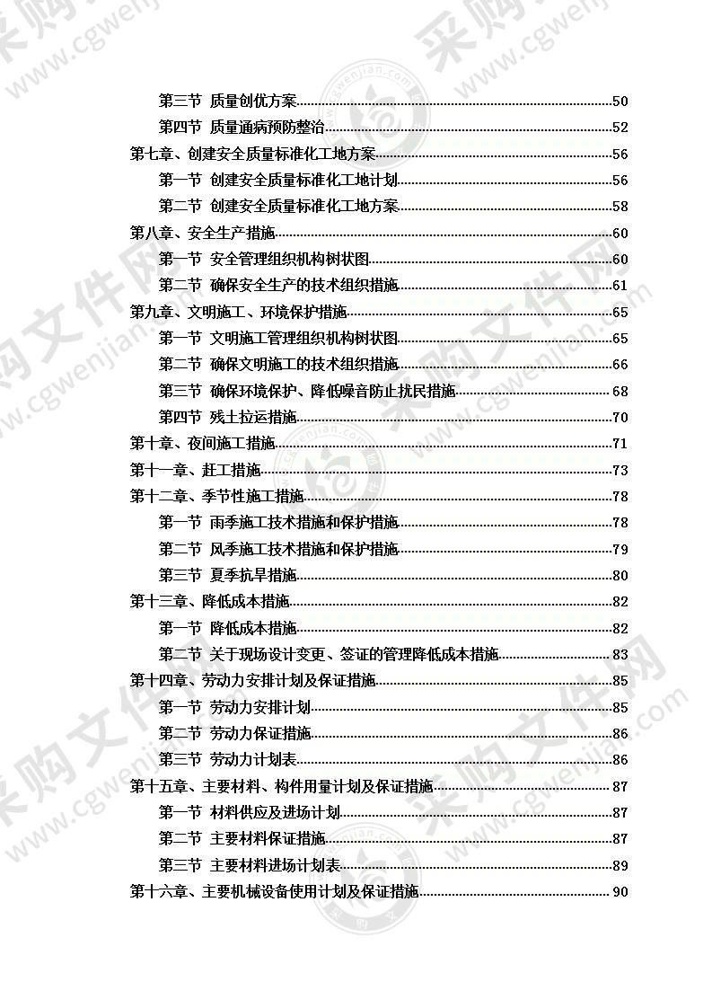 土地整治项目配套道路等工程绿化工程