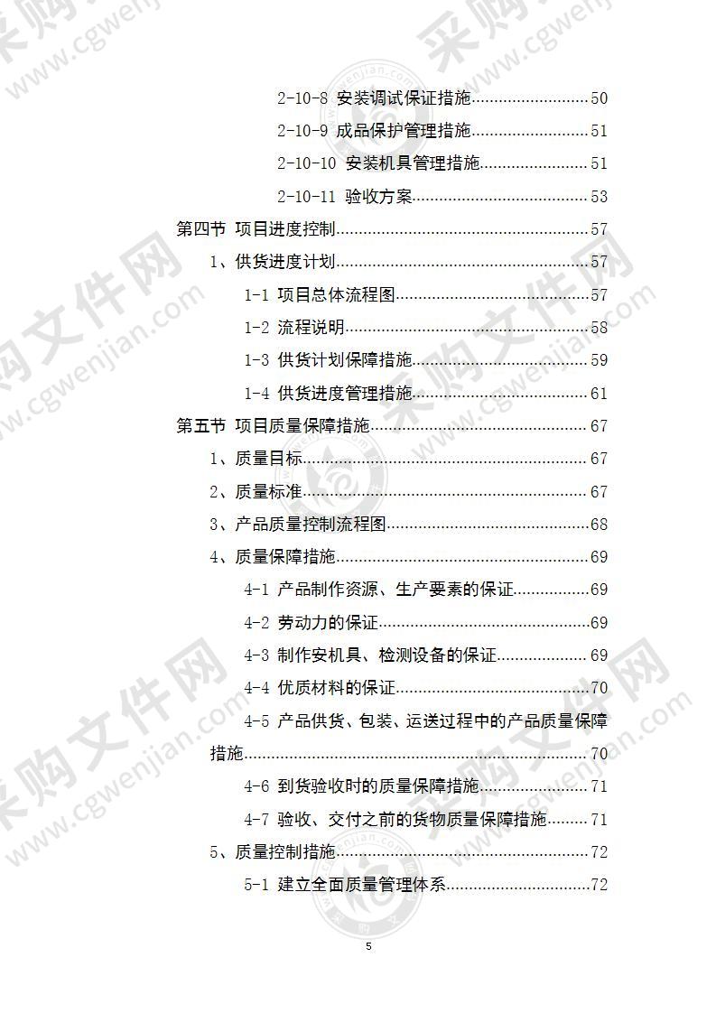 货物生产、采购、运输-通用模板-详细