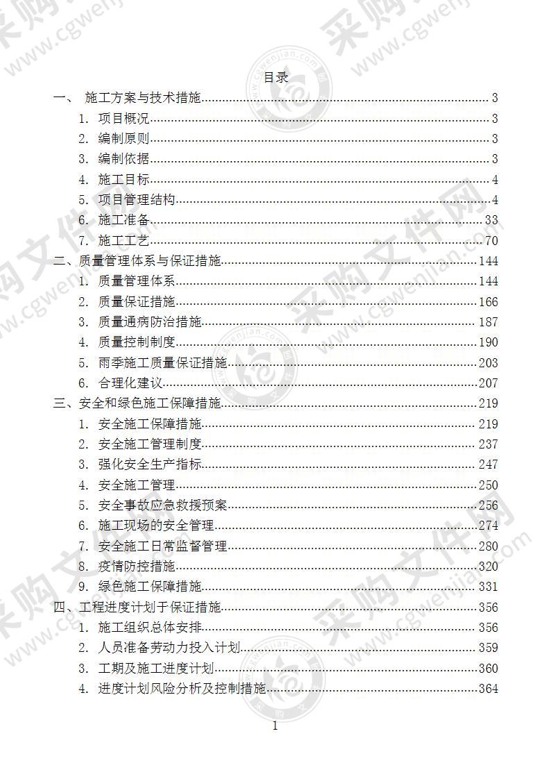 棚户区改造项目市政公用工程铺装道路污水