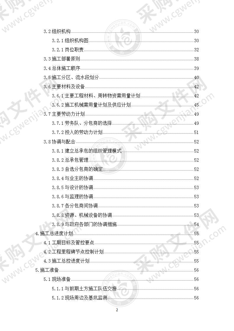 新建楼房工程施工组织设计