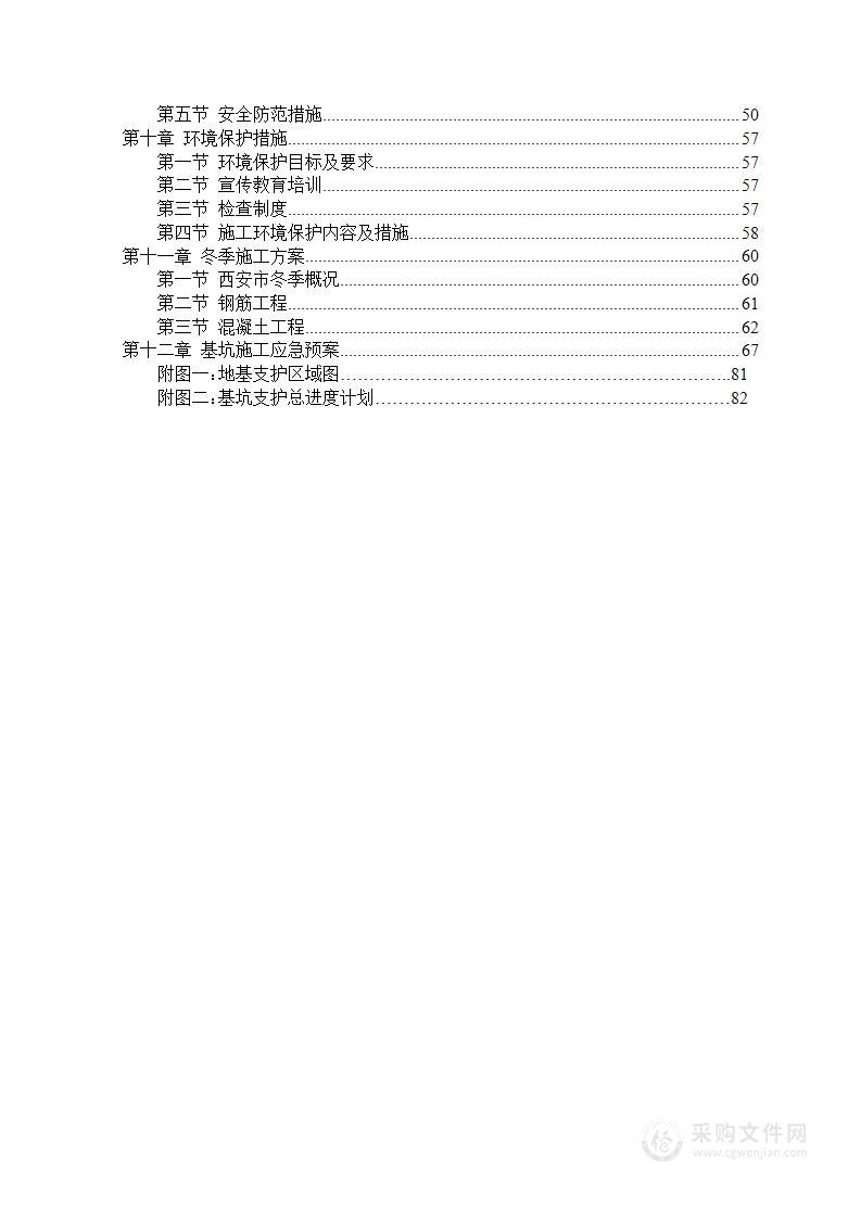 基坑支护专项施工方案