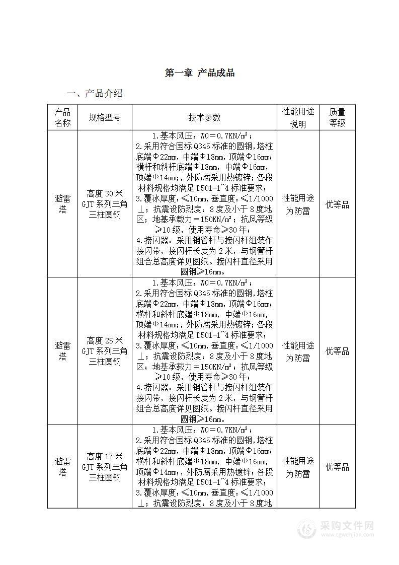 供货及安装方案施工组织设计技术标