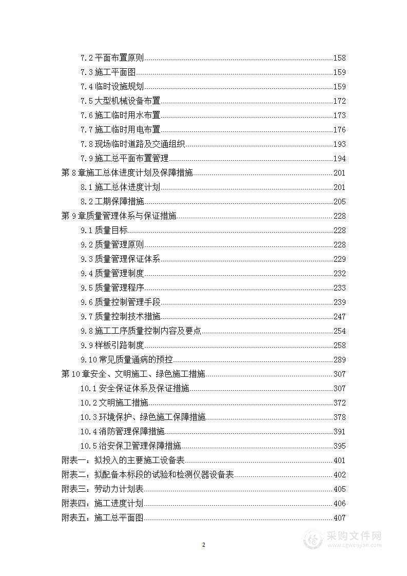 全屋定制产业园A区项目总承包工程技术标