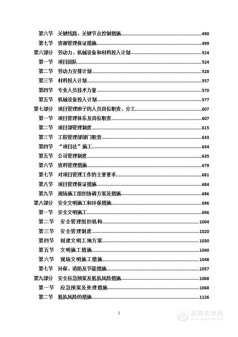 新建厂房工程项目施工方案（施工组织设计）