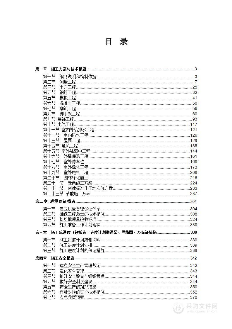 新建安置房施工方案