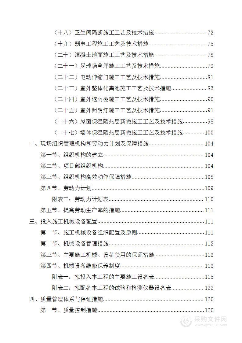 ××××××学校修缮改造项目工程(1)