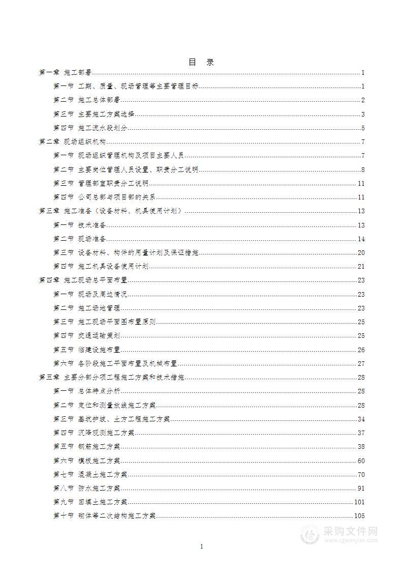 建筑装修施工组织设计