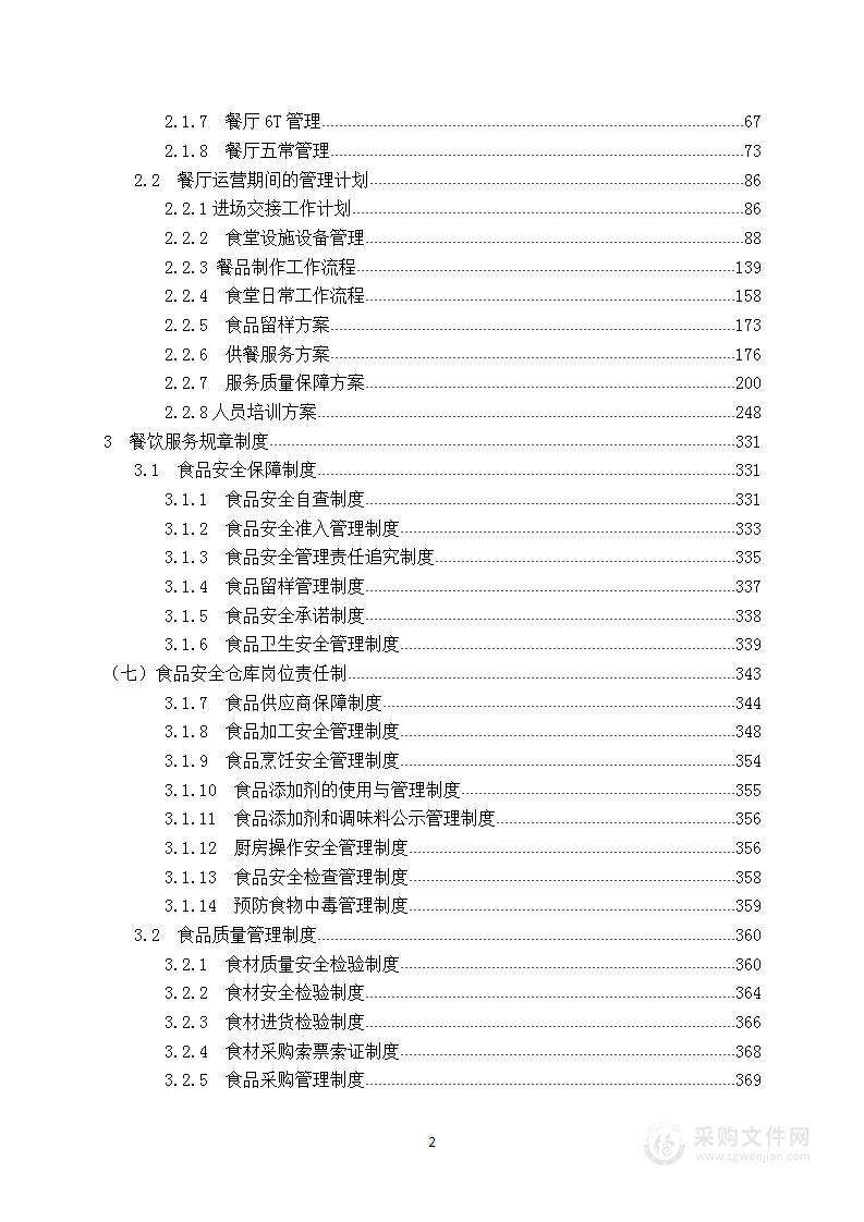 学生食堂经营方案