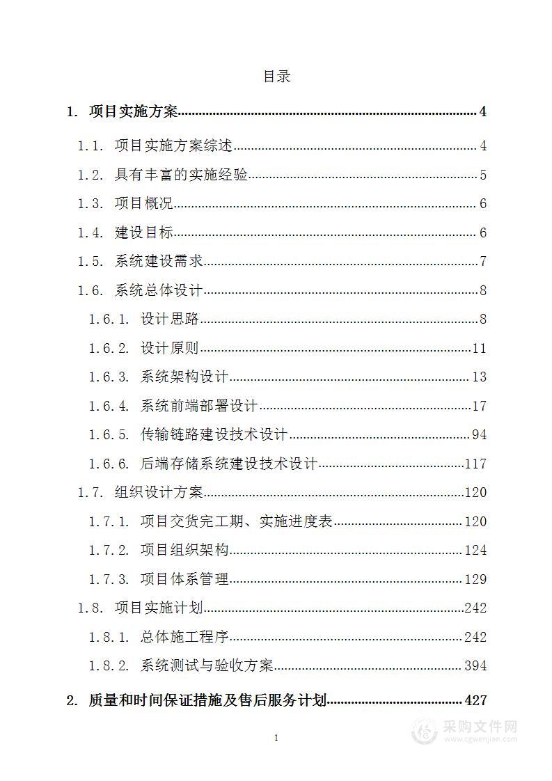 动态人像识别前端建设项目投标方案（560页）