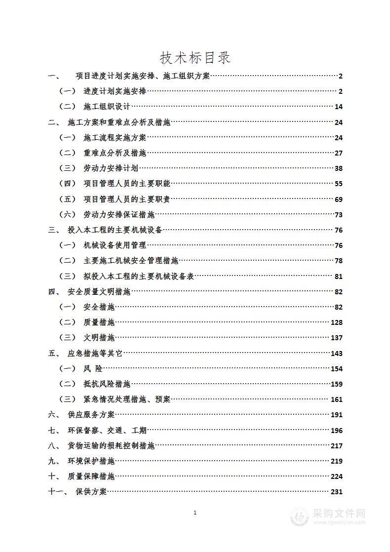 碎石采购运输及土石方开挖、运输