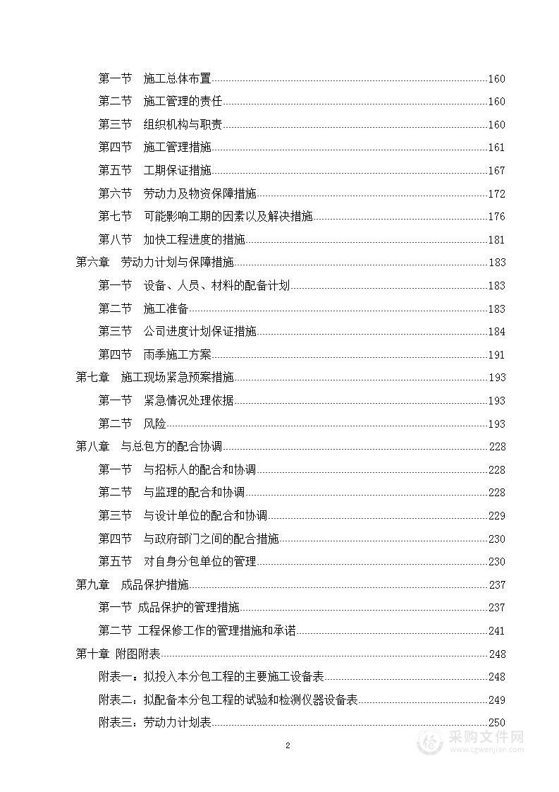 10kV配电工程施工组织设计