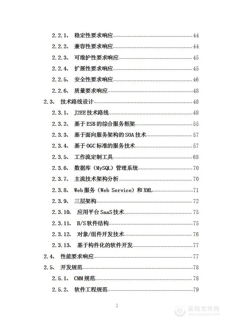 政务信息化项目建设项目技术方案