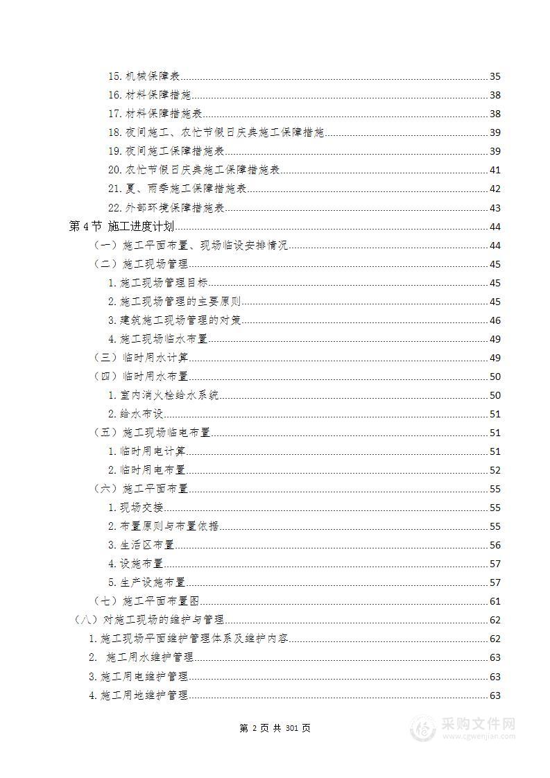 滑坡治理项目投标方案