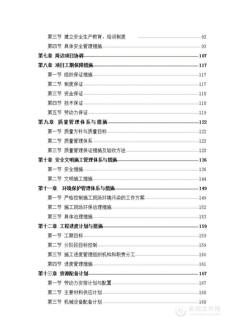 公园绿化施工技术文件