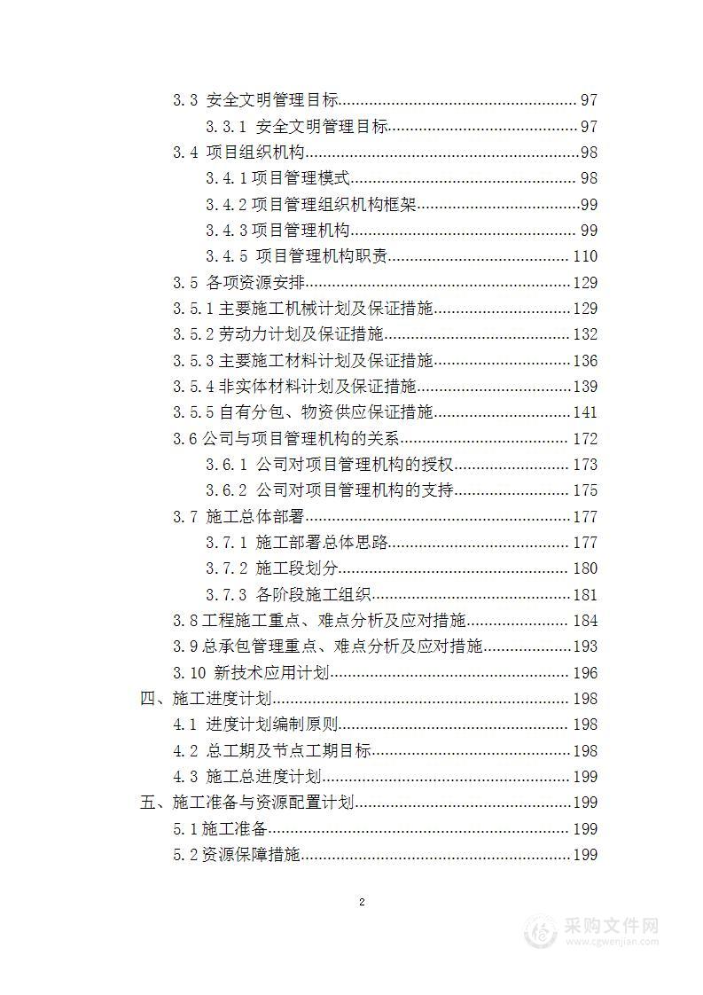 某商业广场及住宅施工组织设计方案