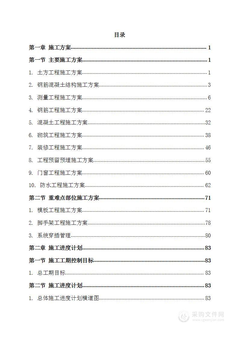 场地建设图文施组bim