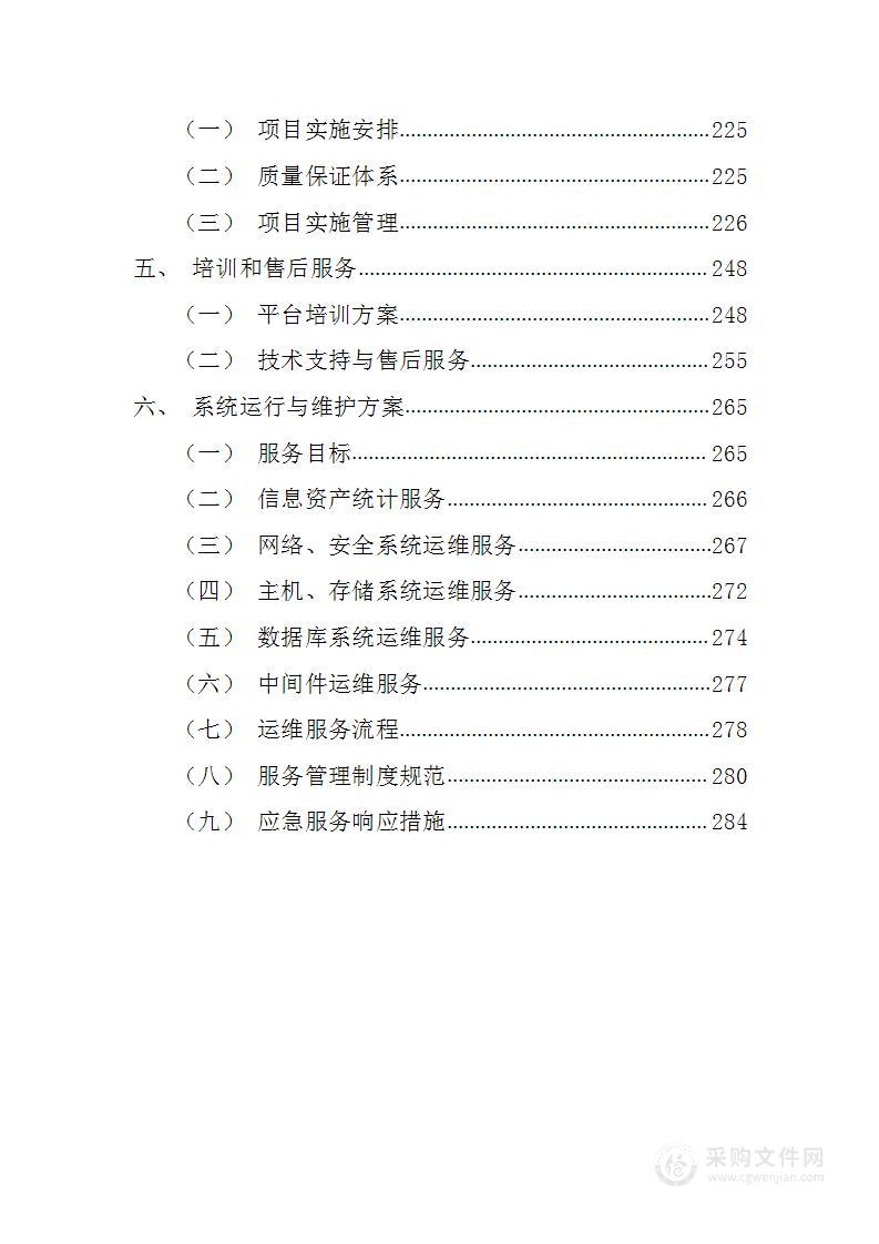 综合业务信息系统软件方案290页