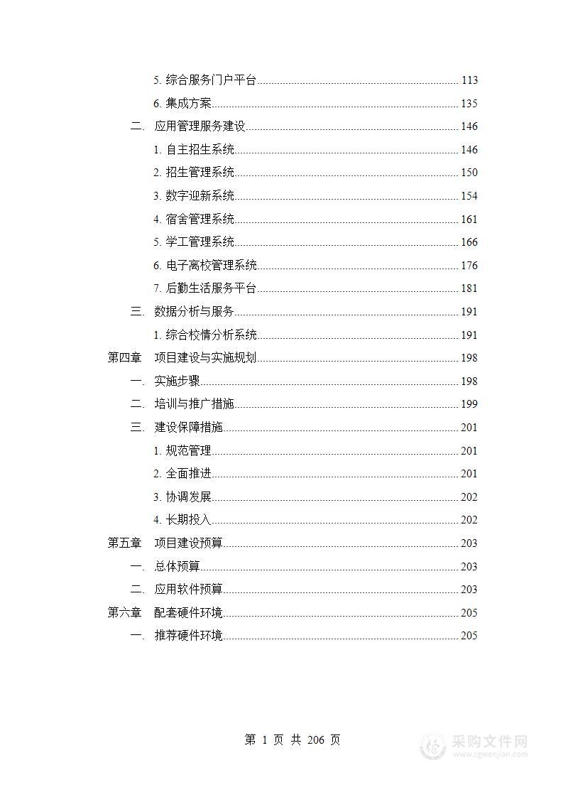 某学院智慧校园建设规划方案