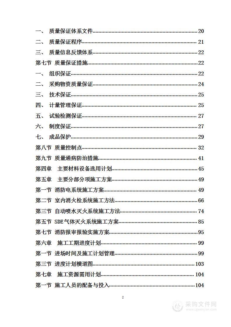 建筑住宅小区项目消防工程施工方案