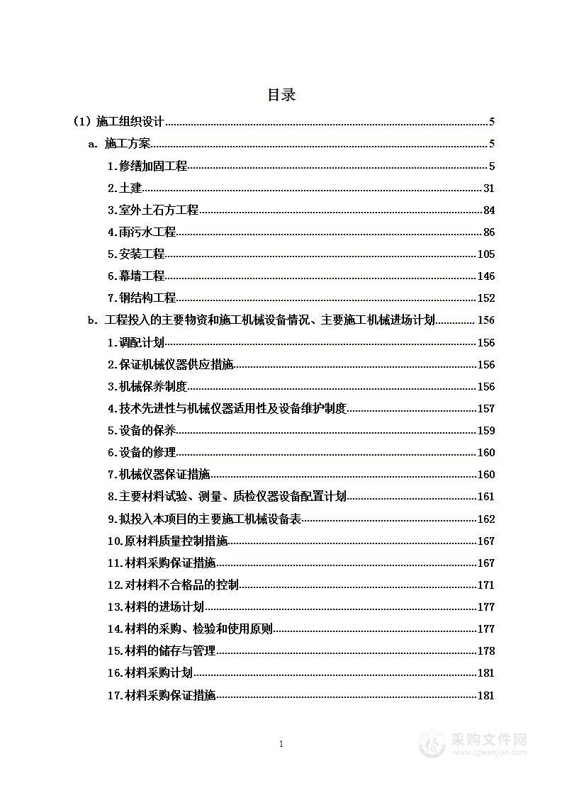 智慧产业园项目总承包工程投标方案