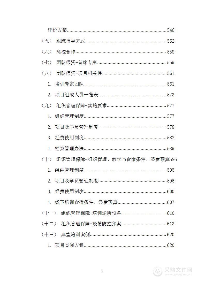 教育厅采购国培计划-中小学教师信息技术应用能力提升工程项目方案