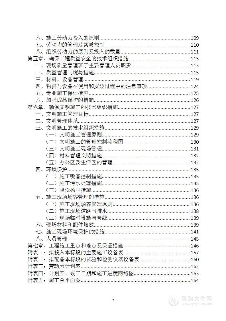 装修改造工程项目投标方案