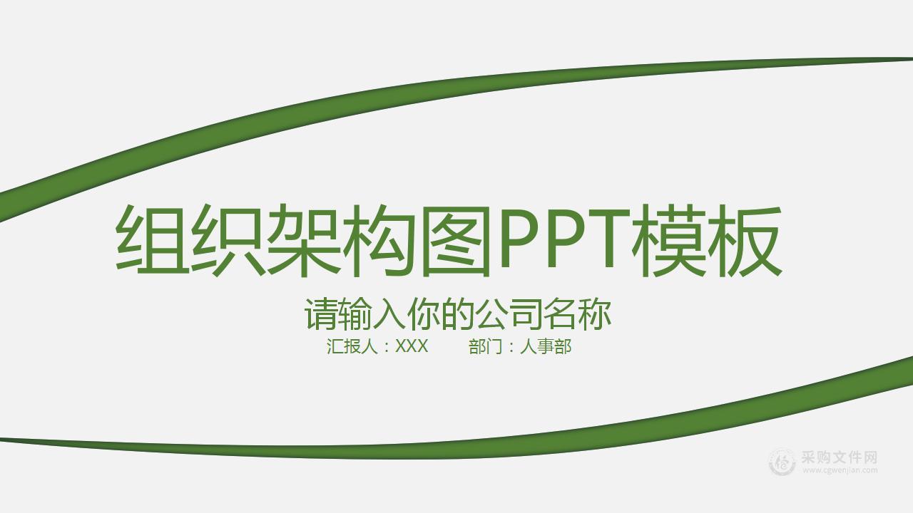 企业组织架构图2（PPT可编辑版）