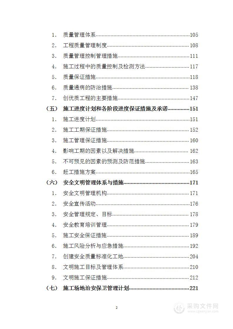 精装修工程 投标方案（413页）