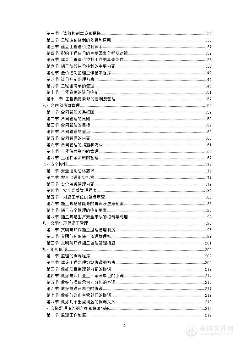 大厦房屋建筑工程监理技术标