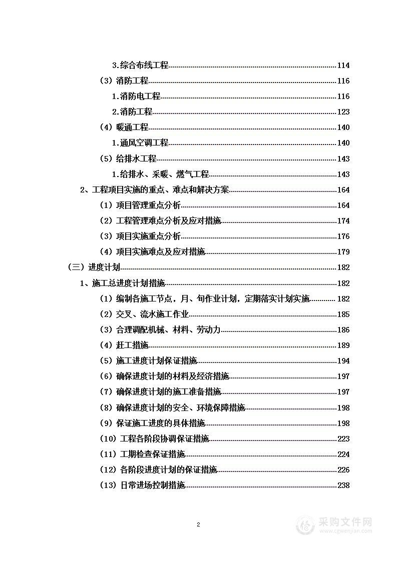 学生食堂改造工程项目投标方案