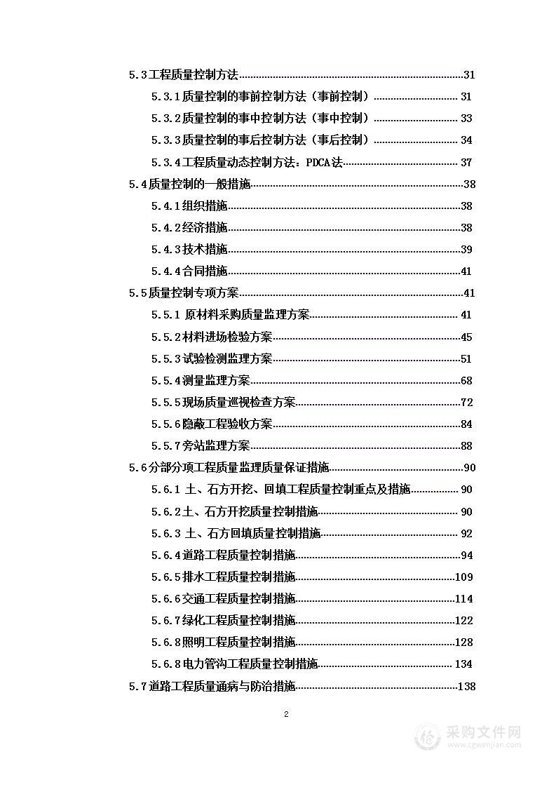 市政道路监理技术标390页