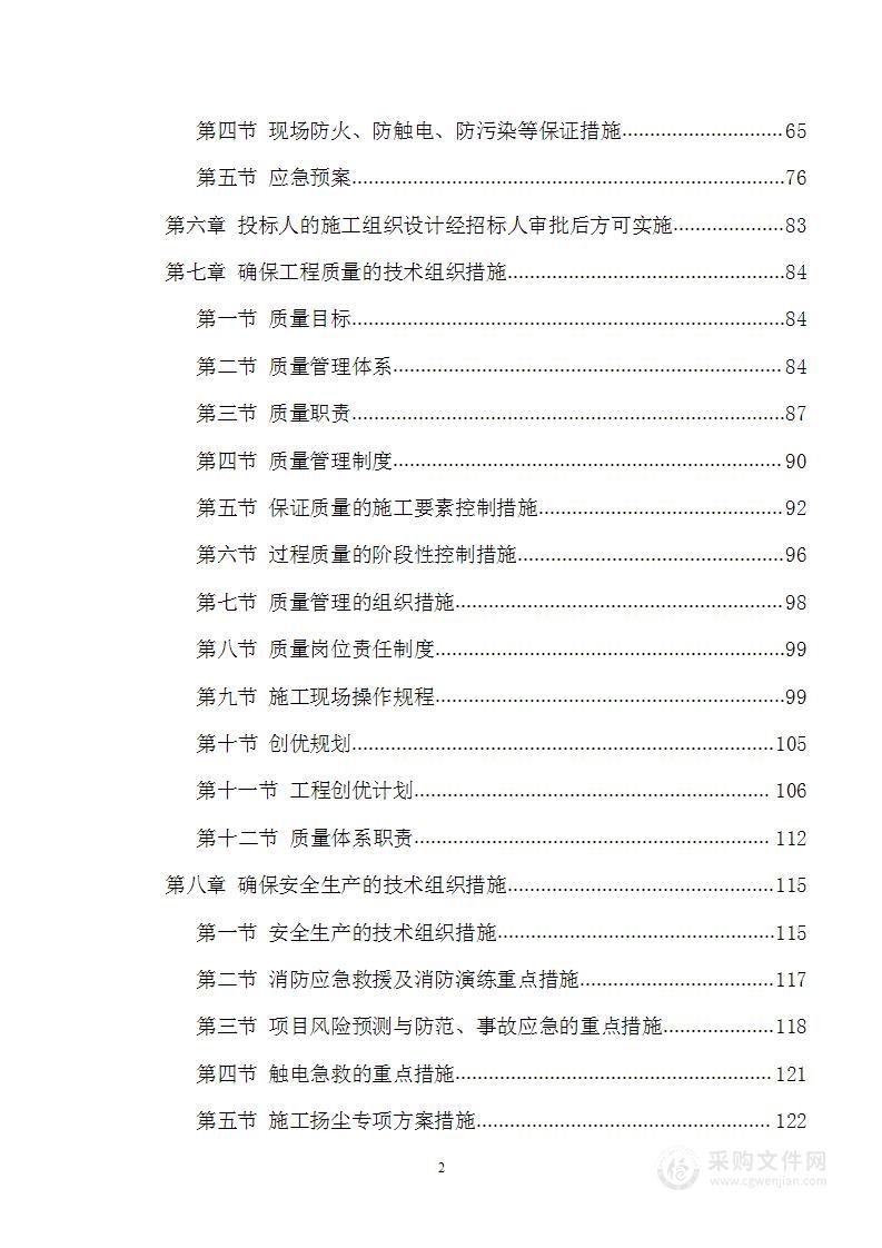 地块工程二次结构砌筑及抹灰工程投标方案