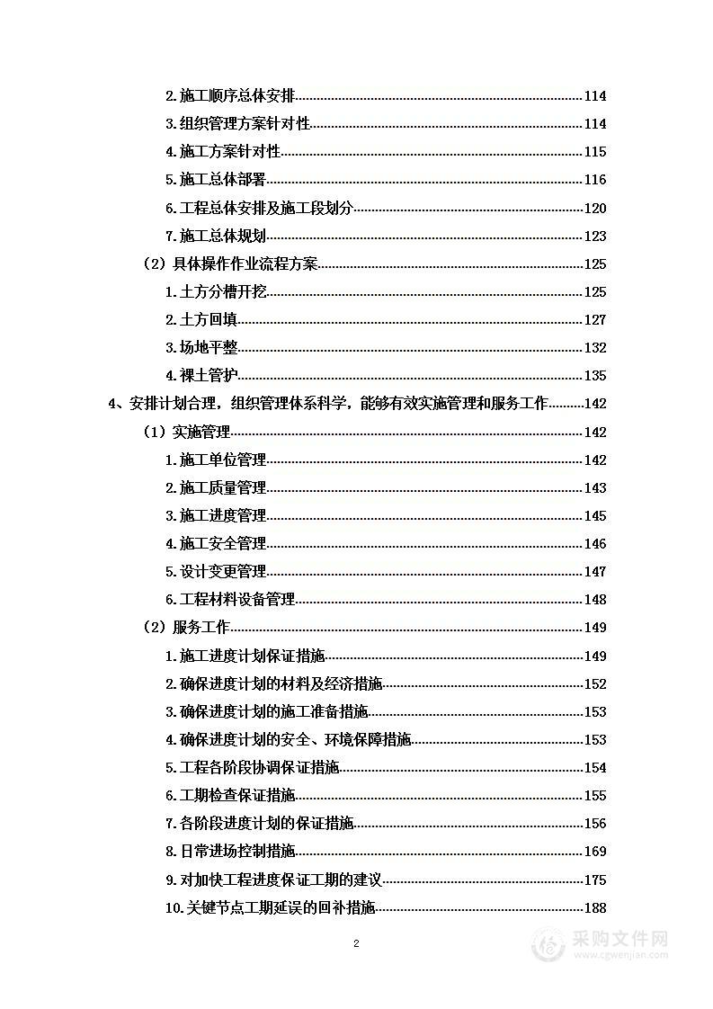 考古调查勘探辅助工程投标方案