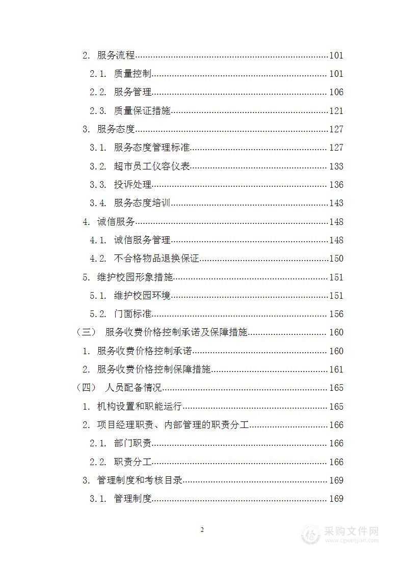 大学经营性房屋租赁项目投标方案