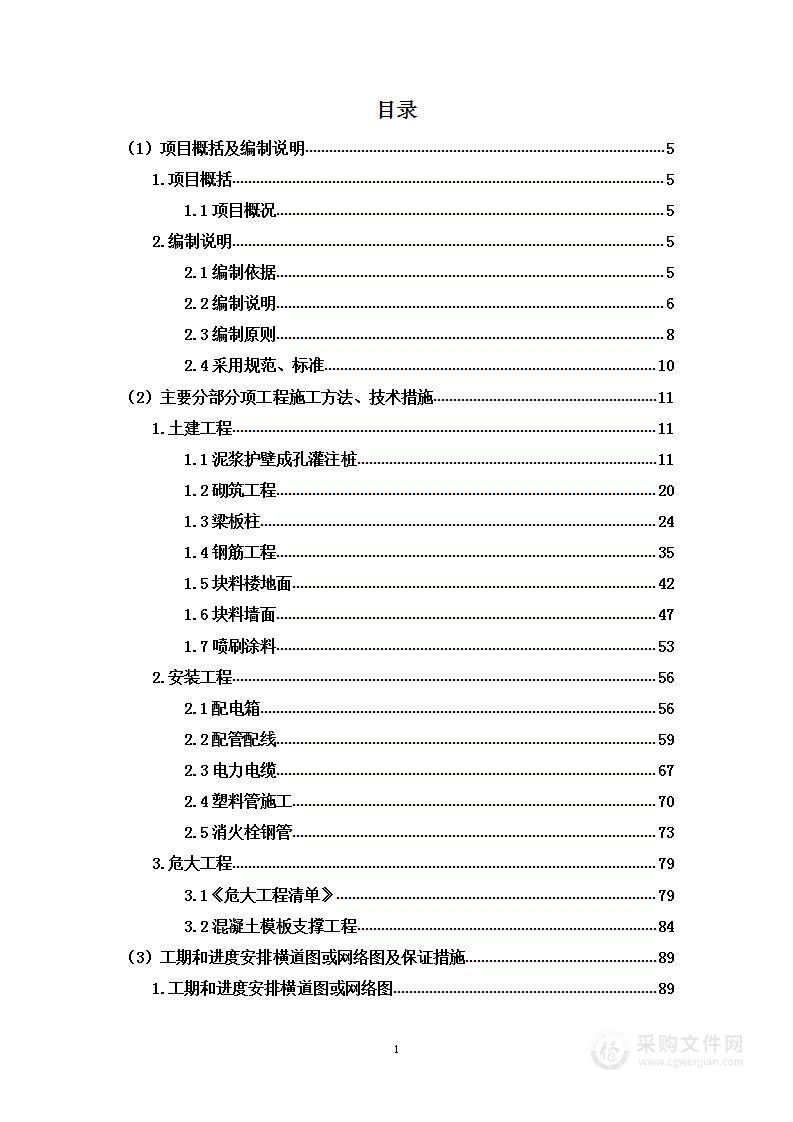 标准厂房建设项目图文并茂版投标方案