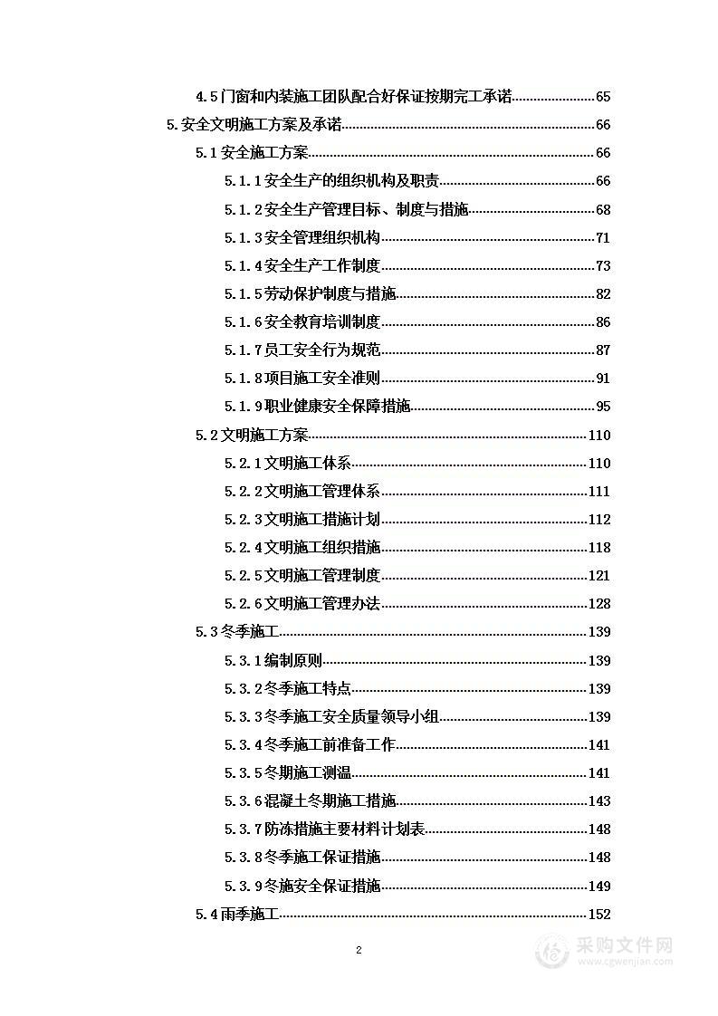 某办公楼外立面改造工程项目投标方案