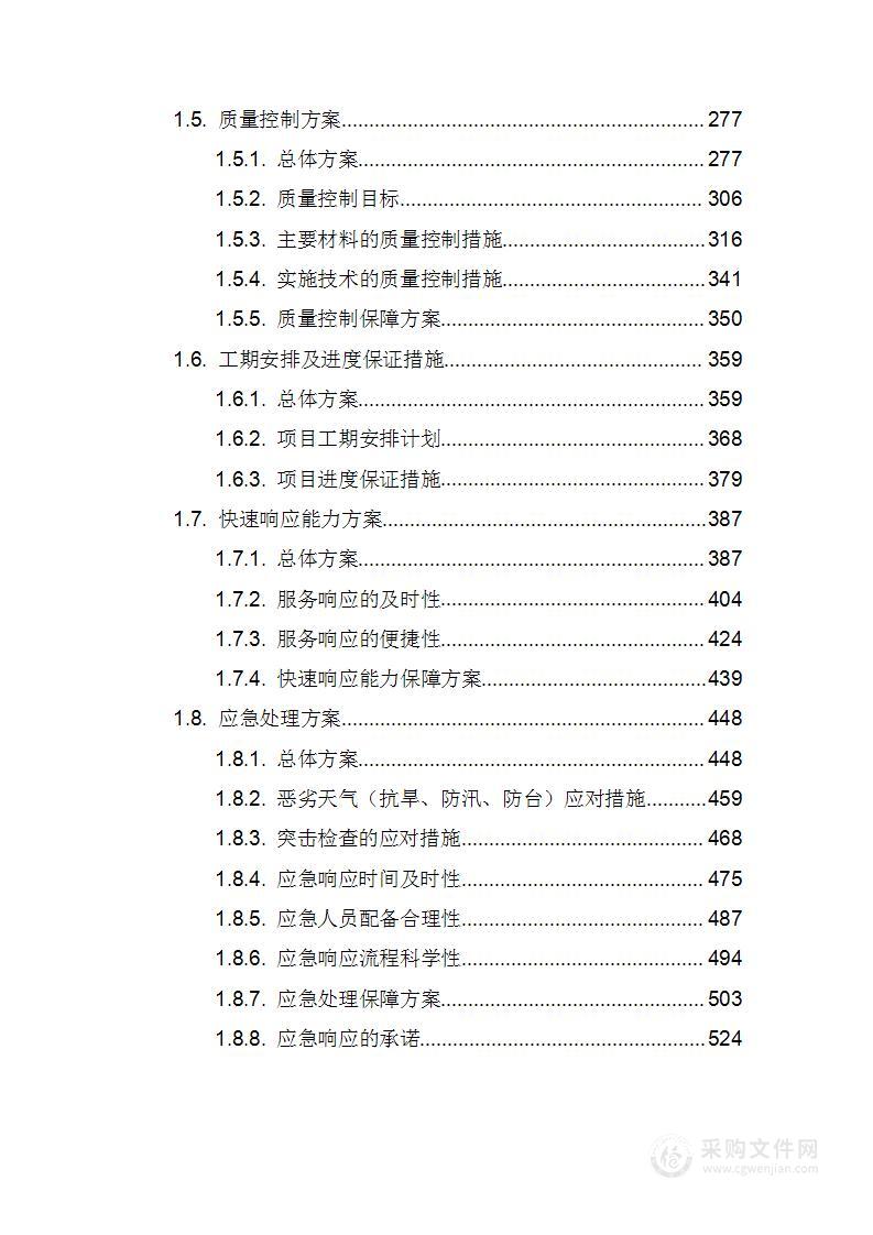 市政排水设施非开挖修复服务采购项目技术投标方案