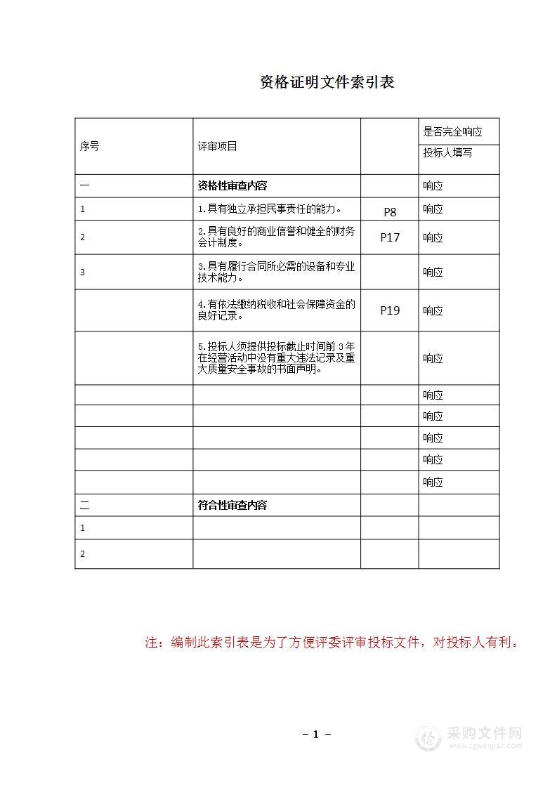 农村公路养护服务投标方案