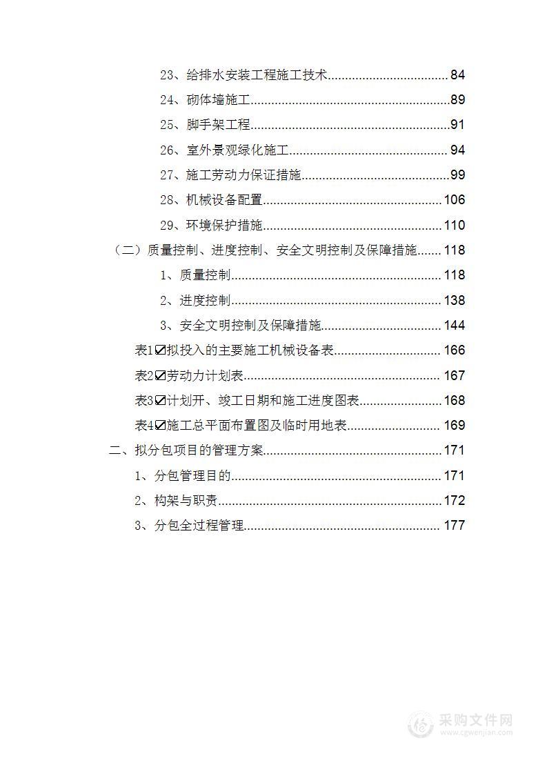 建筑楼项目设计施工总承包