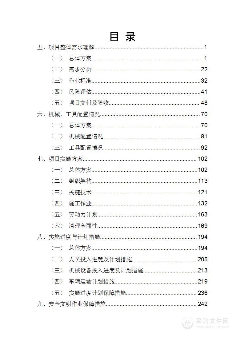 开化水库库区淹没区林木清理项目技术方案