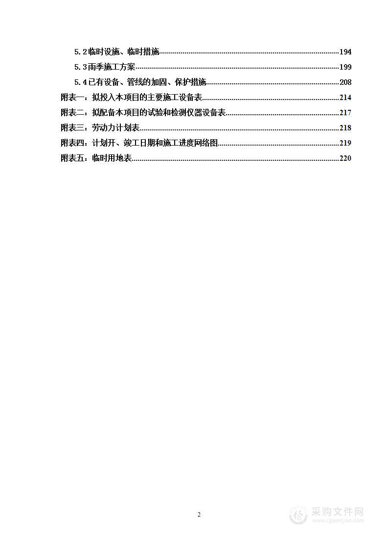 环境整治项目投标方案