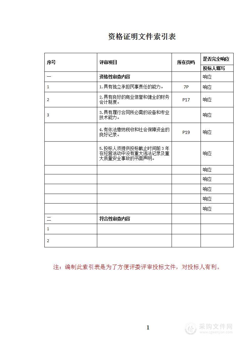 养老服务项目投标方案